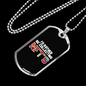 I Wanna YOLO Crypto Necklace Stainless Steel or 18k Gold Dog Tag 24" Chain-Express Your Love Gifts