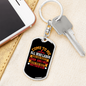 I Will Give You Rest Matthew 11:28 Keychain Stainless Steel or 18k Gold Dog Tag Keyring-Express Your Love Gifts