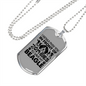 I Will Save My Beagle Necklace Stainless Steel or 18k Gold Dog Tag 24" Chain-Express Your Love Gifts