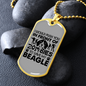 I Will Save My Beagle Necklace Stainless Steel or 18k Gold Dog Tag 24" Chain-Express Your Love Gifts