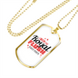 I Won The Flush Gambler Necklace Stainless Steel or 18k Gold Dog Tag 24-Express Your Love Gifts