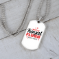 I Won The Flush Gambler Necklace Stainless Steel or 18k Gold Dog Tag 24-Express Your Love Gifts