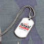 I Won The Flush Gambler Necklace Stainless Steel or 18k Gold Dog Tag 24-Express Your Love Gifts