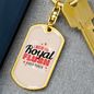 I Won The Royal Flush Gambler Keychain Stainless Steel or 18k Gold Dog Tag Keyring-Express Your Love Gifts