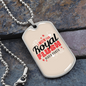 I Won The Royal Flush Gambler Necklace Stainless Steel or 18k Gold Dog Tag 24" Chain-Express Your Love Gifts