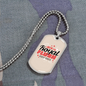 I Won The Royal Flush Gambler Necklace Stainless Steel or 18k Gold Dog Tag 24" Chain-Express Your Love Gifts
