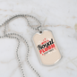 I Won The Royal Flush Gambler Necklace Stainless Steel or 18k Gold Dog Tag 24" Chain-Express Your Love Gifts