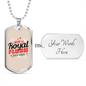 I Won The Royal Flush Gambler Necklace Stainless Steel or 18k Gold Dog Tag 24" Chain-Express Your Love Gifts
