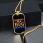 Identify Stainless Steel or 18k Gold Dog Tag 24" Chain-Express Your Love Gifts