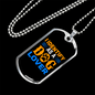 Identify Stainless Steel or 18k Gold Dog Tag 24" Chain-Express Your Love Gifts
