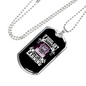 If Diesel Ain'T Burnin' Truckers Dog Tag Stainless Steel or 18k Gold 24" Chain-Express Your Love Gifts
