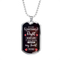 If I Did Anything Right In My Life Necklace Stainless Steel or 18k Gold Dog Tag 24" Chain-Express Your Love Gifts