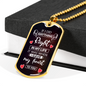 If I Did Anything Right In My Life Necklace Stainless Steel or 18k Gold Dog Tag 24" Chain-Express Your Love Gifts