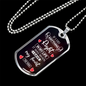 If I Did Anything Right In My Life Necklace Stainless Steel or 18k Gold Dog Tag 24" Chain-Express Your Love Gifts