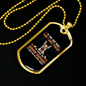 If You Can Read Necklace Stainless Steel or 18k Gold Dog Tag 24" Chain-Express Your Love Gifts
