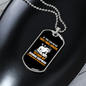 If You Can Read This Necklace Stainless Steel or 18k Gold Dog Tag 24" Chain-Express Your Love Gifts
