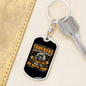 If You Can'T Like Truckers Swivel Keychain Dog Tag Stainless Steel or 18k Gold-Express Your Love Gifts