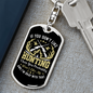 If You Don'T Like Hunter'S Keychain Gift Stainless Steel or 18k Gold Dog Tag Keyring-Express Your Love Gifts