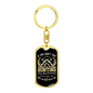 If You Don'T Like Hunter'S Keychain Gift Stainless Steel or 18k Gold Dog Tag Keyring-Express Your Love Gifts