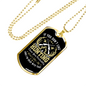 If You Don't Like Hunting Necklace Stainless Steel or 18k Gold Dog Tag 24" Chain-Express Your Love Gifts