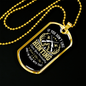 If You Don't Like Hunting Necklace Stainless Steel or 18k Gold Dog Tag 24" Chain-Express Your Love Gifts