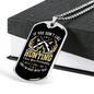 If You Don't Like Hunting Necklace Stainless Steel or 18k Gold Dog Tag 24" Chain-Express Your Love Gifts