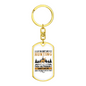 If You Don'T Like Me Hunter'S Keychain Gift Stainless Steel or 18k Gold Dog Tag Keyring-Express Your Love Gifts