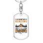 If You Don'T Like Me Hunter'S Keychain Gift Stainless Steel or 18k Gold Dog Tag Keyring-Express Your Love Gifts