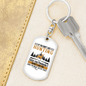 If You Don'T Like Me Hunter'S Keychain Gift Stainless Steel or 18k Gold Dog Tag Keyring-Express Your Love Gifts