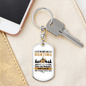 If You Don'T Like Me Hunter'S Keychain Gift Stainless Steel or 18k Gold Dog Tag Keyring-Express Your Love Gifts