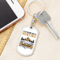 If You Don'T Like Me Hunter'S Keychain Gift Stainless Steel or 18k Gold Dog Tag Keyring-Express Your Love Gifts