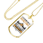 If You Don'T Like Me Hunting Necklace Stainless Steel or 18k Gold Dog Tag 24" Chain-Express Your Love Gifts
