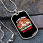 If You Want a Friend Buy a Dog Colors Necklace Stainless Steel or 18k Gold Dog Tag 24" Chain-Express Your Love Gifts