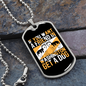 If You Want a Friend Necklace Stainless Steel or 18k Gold Dog Tag 24" Chain-Express Your Love Gifts