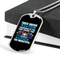 Impossible For The Ungrateful Trucker Dog Tag Stainless Steel or 18k Gold 24" Chain-Express Your Love Gifts