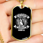 In The Harvest Christian Necklace Stainless Steel or 18k Gold Dog Tag 24" Chain-Express Your Love Gifts