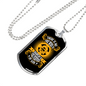Insignificant In The Purpose Christian Necklace Stainless Steel or 18k Gold Dog Tag 24" Chain-Express Your Love Gifts