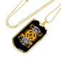 Insignificant In The Purpose Christian Necklace Stainless Steel or 18k Gold Dog Tag 24" Chain-Express Your Love Gifts