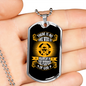 Insignificant In The Purpose Christian Necklace Stainless Steel or 18k Gold Dog Tag 24" Chain-Express Your Love Gifts