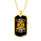 Insignificant In The Purpose Christian Necklace Stainless Steel or 18k Gold Dog Tag 24" Chain-Express Your Love Gifts