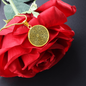 Inspirational Quote Floral Zentangle Circle Necklace Stainless Steel or 18k Gold 18-22"-Express Your Love Gifts