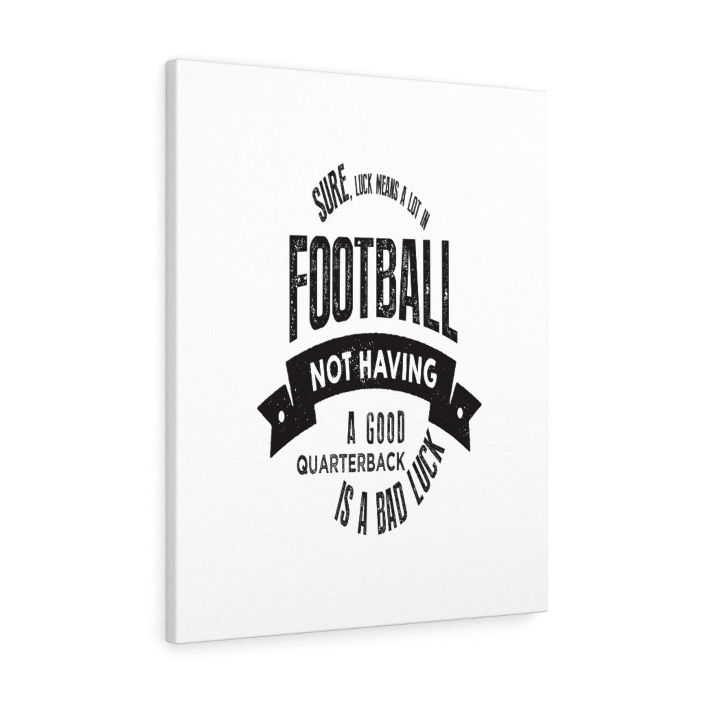 Scripture Walls Inspirational Wall Art A Good Quarterback Wall Art Motivation Wall Decor for Home Office Gym Inspiring Success Quote Print Ready to Hang Unframed-Express Your Love Gifts