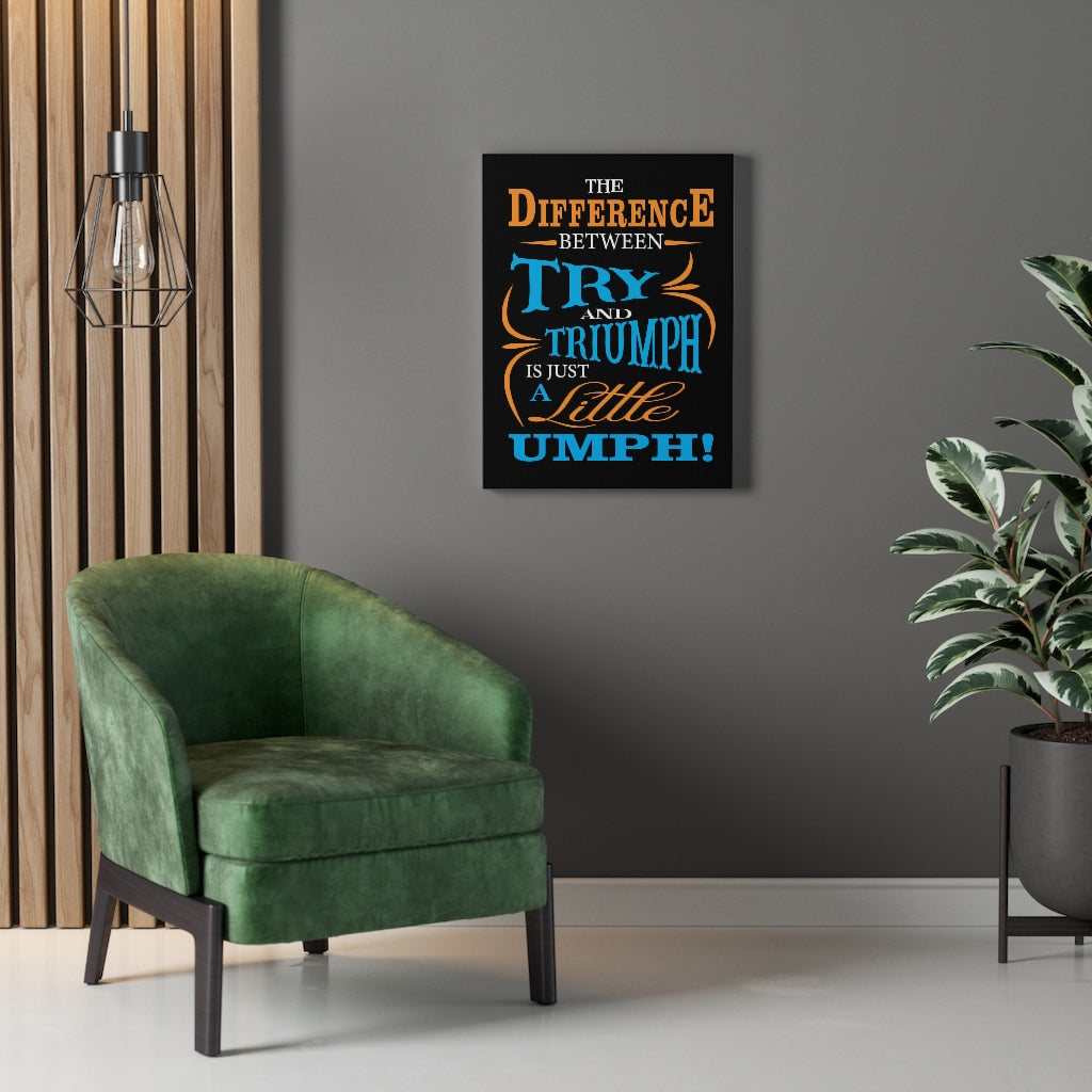 Scripture Walls Inspirational Wall Art A Little Umph! Wall Art Motivational Motto Inspiring Prints Artwork Decor Ready to Hang Unframed-Express Your Love Gifts