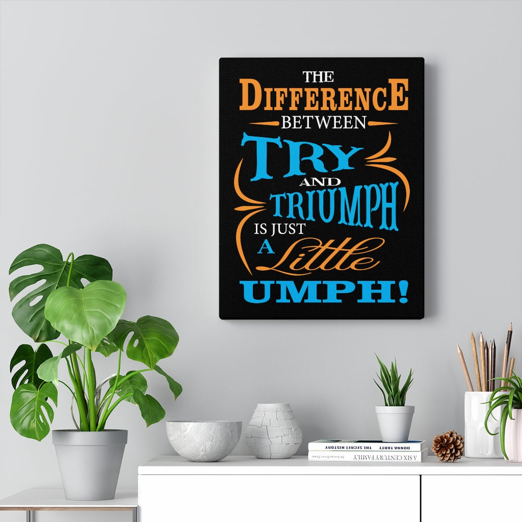 Scripture Walls Inspirational Wall Art A Little Umph! Wall Art Motivational Motto Inspiring Prints Artwork Decor Ready to Hang Unframed-Express Your Love Gifts