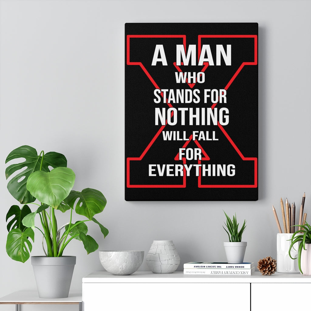 Scripture Walls Inspirational Wall Art A Man Who Stands Wall Art Motivational Motto Inspiring Prints Artwork Decor Ready to Hang Unframed-Express Your Love Gifts