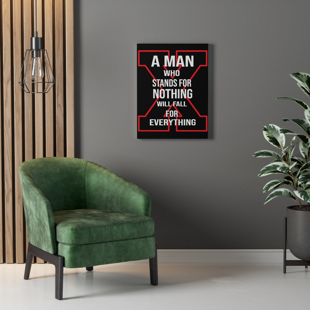 Scripture Walls Inspirational Wall Art A Man Who Stands Wall Art Motivational Motto Inspiring Prints Artwork Decor Ready to Hang Unframed-Express Your Love Gifts