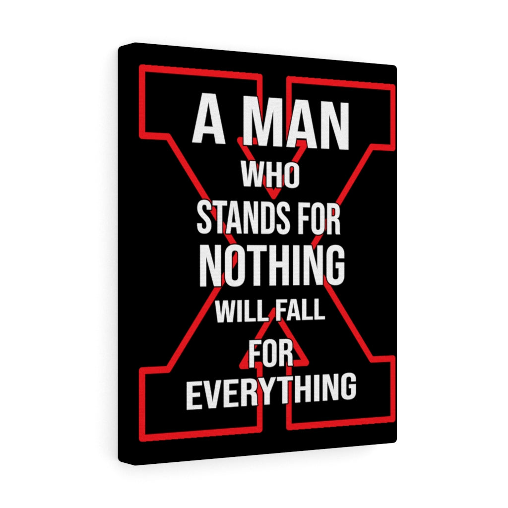 Scripture Walls Inspirational Wall Art A Man Who Stands Wall Art Motivational Motto Inspiring Prints Artwork Decor Ready to Hang Unframed-Express Your Love Gifts