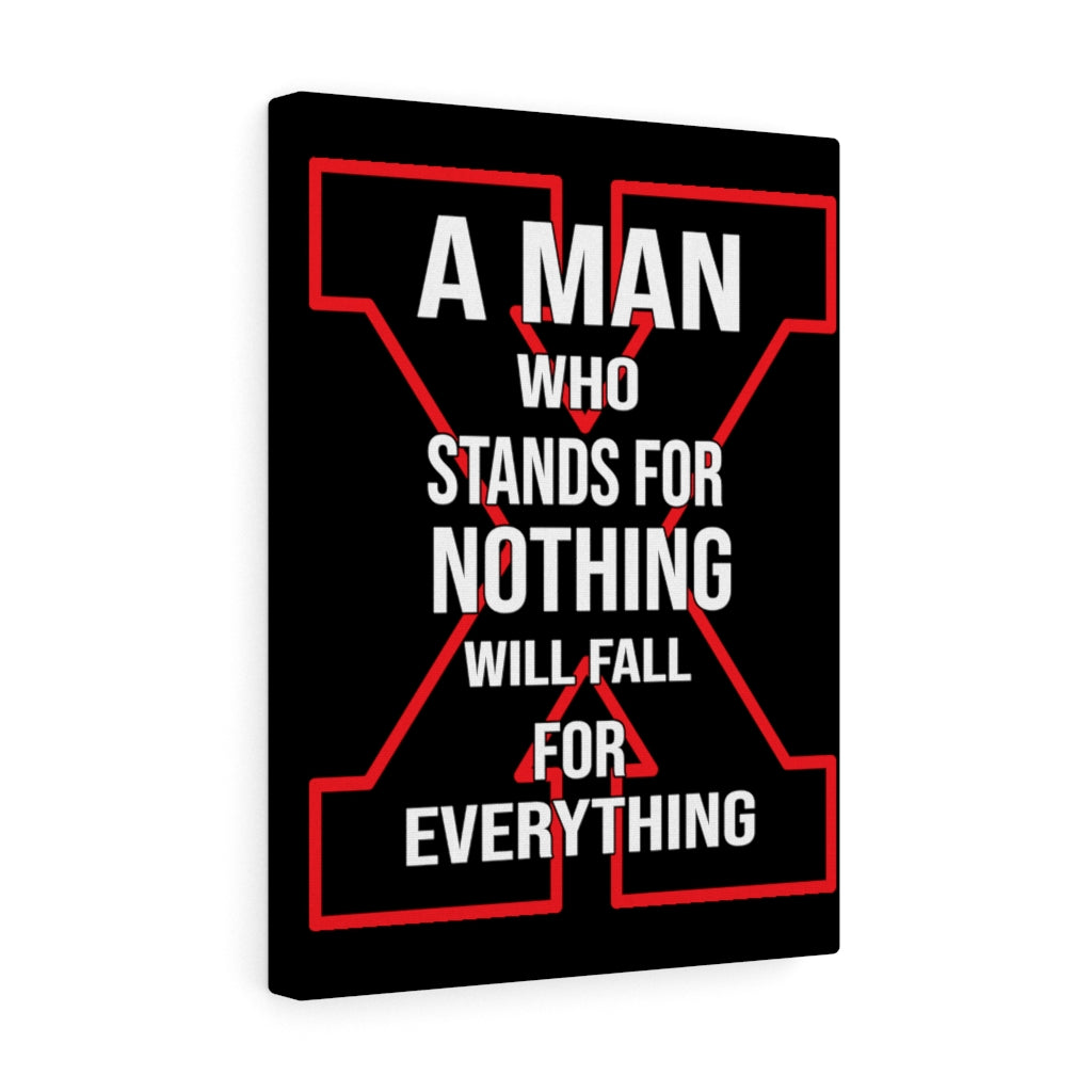 Scripture Walls Inspirational Wall Art A Man Who Stands Wall Art Motivational Motto Inspiring Prints Artwork Decor Ready to Hang Unframed-Express Your Love Gifts