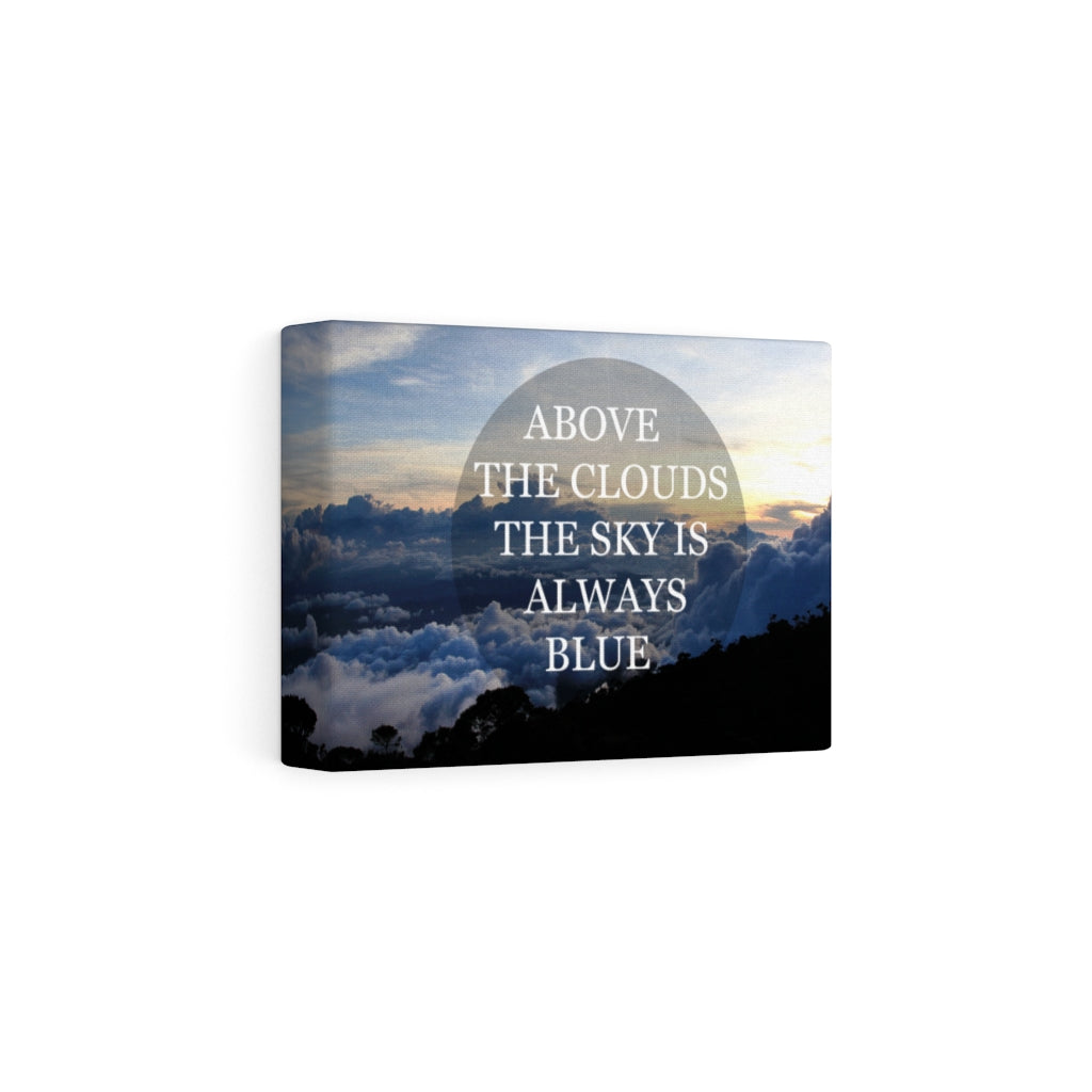 Scripture Walls Inspirational Wall Art Above The Clouds The Sky Motivational Print Ready to Hang Artwork Unframed-Express Your Love Gifts