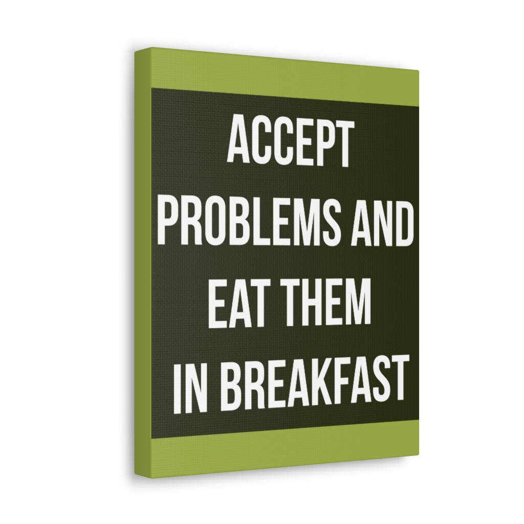 Scripture Walls Inspirational Wall Art Accept Problems Motivation Wall Decor for Home Office Gym Inspiring Success Quote Print Ready to Hang Unframed-Express Your Love Gifts